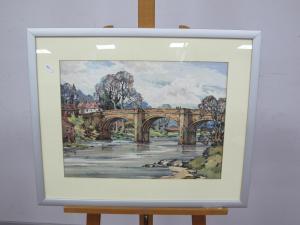 STEEL Kenneth 1906-1973,Baslow Old Bridge,Sheffield Auction Gallery GB 2022-03-18