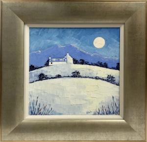 STEELE ALEXANDRA 1946,Moonlit Landscape,Lots Road Auctions GB 2023-01-22
