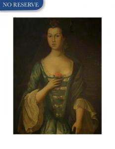 STEELE Christopher 1733-1767,Portrait of a Woman,Shapiro Auctions US 2021-07-31