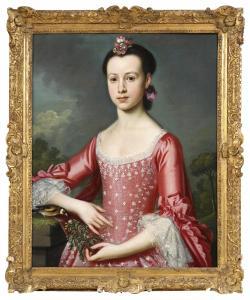STEELE Christopher 1733-1767,PORTRAIT OF MISS BACHE,Lawrences GB 2020-01-17