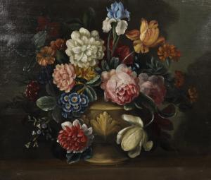 STEELE Edwin 1803-1871,Still Life of Flowers in an Urn,John Nicholson GB 2019-10-02
