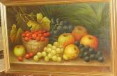 STEELE Edwin 1803-1871,Still life of grapes, peaches, foliage and black v,Bonhams GB 2004-11-04