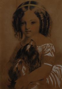 STEELE Thomas Sedgwick 1845-1903,Portrait of a Young Girl and,1842,Bamfords Auctioneers and Valuers 2019-01-23