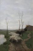 STEELINK Willem 1826-1913,Shepherd and flock by a pond,Bonhams GB 2011-02-22