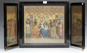 STEFAN LOCHNER &AMP; CHRISTIAN SCHULTZ,Altarpiece of the Patron Saints of,Tooveys Auction 2017-04-19