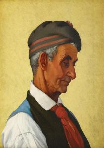 STEFANESCU Mihai 1845-1900,Zugravul (autoportret italienizant),Artmark RO 2011-05-12