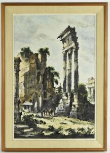 Steffanutti Ferruccio 1928-1970,Roman Ruins,Nye & Company US 2019-07-31