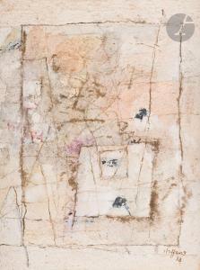 STEFFENS Hans Hermann 1911-2004,Composition,1988,Ader FR 2024-09-27