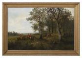 STEFFENS Louise 1841-1865,The Fox Hunt,New Orleans Auction US 2019-03-23