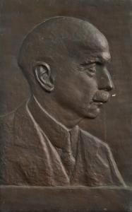 STEGER Milly 1881-1948,Portrait of Friedrich Karl Dombois,Van Ham DE 2024-01-30