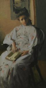 STEHLIN Caroline 1877-1928,Girl in Kimono,1993,Bonhams GB 2016-11-22