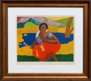 STEIN David 1935-1999,A La Maniere de Gauguin,1970,Ro Gallery US 2023-07-27