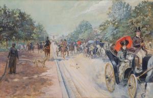 STEIN GEORGES 1818-1890,Avenue du Bois,Sotheby's GB 2023-01-30