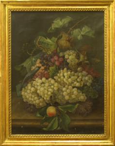 STEINBERG J. G,Zátiší s hroznovým vínem,1840,Antikvity Art Aukce CZ 2008-11-09