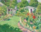 STEINBERG Nathaniel P 1893-1966,Summer Garden,Trinity Fine Arts, LLC US 2009-10-17