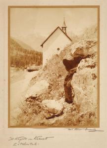 STEINER Albert 1877-1956,Die Kapelle von Kühmatt, Loetschental,Dobiaschofsky CH 2023-11-08