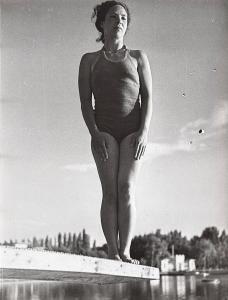 STEINER Andre 1901-1978,Lili sur le plongeoir,1935,Yann Le Mouel FR 2024-03-22