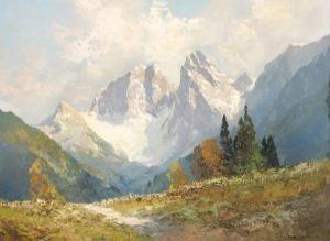 STEINER Hans 1885,Alpine landscape,Dreweatt-Neate GB 2012-02-15