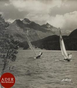 STEINER Hans 1907-1962,Saint Moritz,1950,Ader FR 2018-06-21