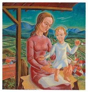 STEINER Karl 1902-1981,Madonna and Child,Palais Dorotheum AT 2016-03-16