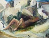 STEINERT Vida 1900-1900,Sunbather,1974,International Art Centre NZ 2010-04-28