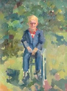 STEINERTE Ruta 1942-2003,The boy on a stool,Antonija LV 2024-02-04