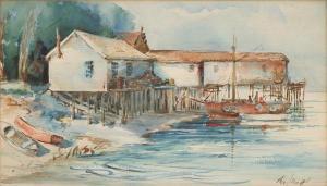 STEINFFEL George 1900-1900,Harbour Scene,Ripley Auctions US 2009-01-25