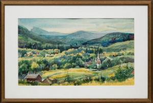 STEINHILBER Walter,Panorama from Windswept Cabin, Jackson, N.H.,Neal Auction Company 2022-02-16