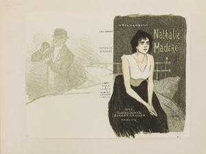STEINLEN Theophile Alexandre 1859-1923,Book Cover for Abel Hermant,1895,Auctionata DE 2016-12-29