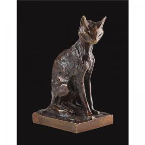 STEINLEN Theophile Alexandre 1859-1923,CHAT ABYSSINIAN,1881,Sotheby's GB 2008-11-12