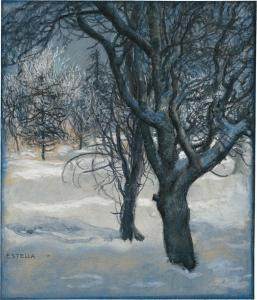 STELLA Eduard 1884-1955,Winterwald,Galerie Bassenge DE 2022-12-02