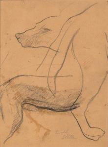 STELLA Joseph 1877-1946,Studies of a Dog,William Doyle US 2019-06-26
