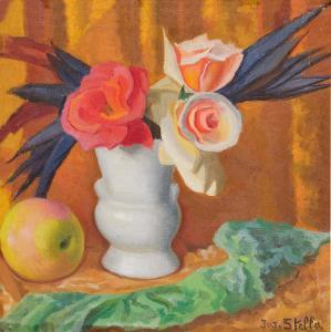 STELLA Joseph 1877-1946,Vase with Flower and Apple,Sotheby's GB 2024-03-05