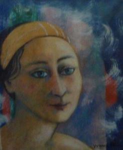 STELLA Yvana 1945,« Portrait de femme »,1993,Giafferi FR 2011-05-09