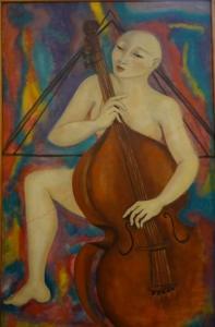 STELLA Yvana 1945,La musique,1992,Millon & Associés FR 2016-09-29