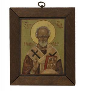 STELLETSKY Dimitri Semenovich 1875-1947,Icone de Saint Nicolas,1927,Eric Caudron FR 2023-03-31