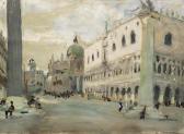 STELLETSKY Dimitri Semenovich 1875-1947,Venice. Piazza San Marco,Bonhams GB 2015-06-03