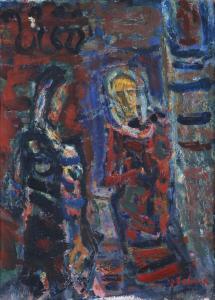 STEMATSKY Avigdor 1908-1989,Couple,Tiroche IL 2024-04-21