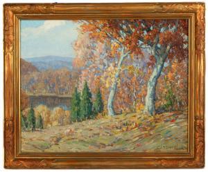 STENGEL George J. 1872-1937,Autumn Landscape,Cottone US 2023-11-29