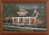 stenstrom a.m,House portrait,1927,Pook & Pook US 2009-04-24
