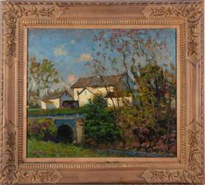 STEPANYANTS Grigory 1900-1900,Landscape with River and House,1996,Gray's Auctioneers US 2014-12-10