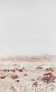 Stephan Friedrich JENTSCH Adolph 1888-1977,Namib landscape,1974,Bonhams GB 2009-02-18