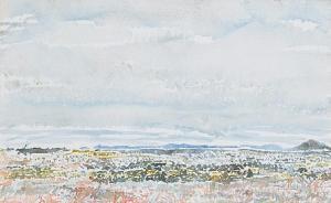 Stephan Friedrich JENTSCH Adolph 1888-1977,Namibian landscape,Bonhams GB 2009-02-18