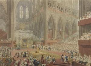 STEPHANOFF James 1784-1874,The Coronation of George IV at the time of recogni,Adams IE 2012-09-12