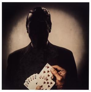 STEPHEN FRAILEY,Untitled (Man with Playing Cards),1988,Los Angeles Modern Auctions US 2018-11-18