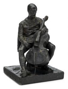 STEPHENS Frank 1859-1953,Will price playing a cello.,1914,Freeman US 2011-04-13