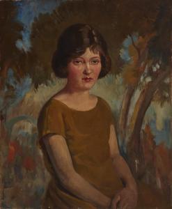 STEPHENSON John Cecil 1889-1965,Miss Grace Faul,1924,Rosebery's GB 2023-06-06
