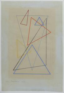 STEPHENSON John Cecil 1889-1965,Triangles,1939,Rusterholtz CH 2024-03-09