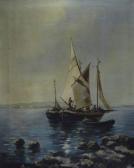 STEPSKI Stefanie,Barca di pescatori,1882,Galleria Pananti Casa d'Aste IT 2012-05-25