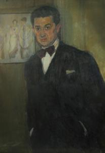 STERIADI Jean Alexandru 1880-1956,Portretul regizorului Vasile Enescu,1924,Alis Auction 2011-04-05